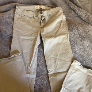 Khaki Hollister Pants